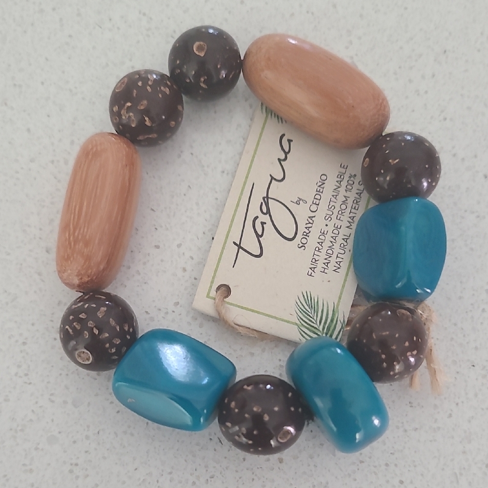 Tagua by Soraya Cedeno's Dora Beaded Bracelet